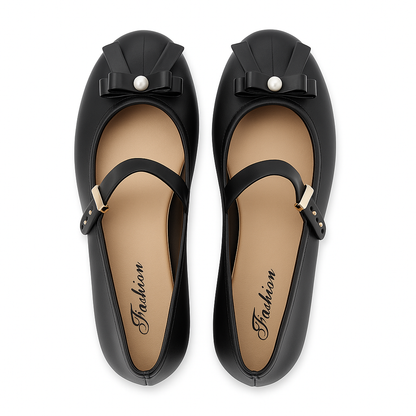 Women’s Pearl Bow Flats