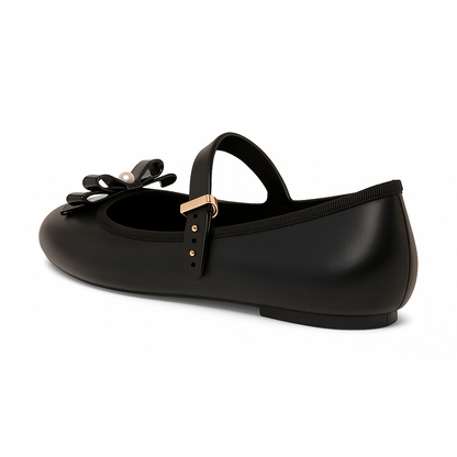 Women’s Pearl Bow Flats