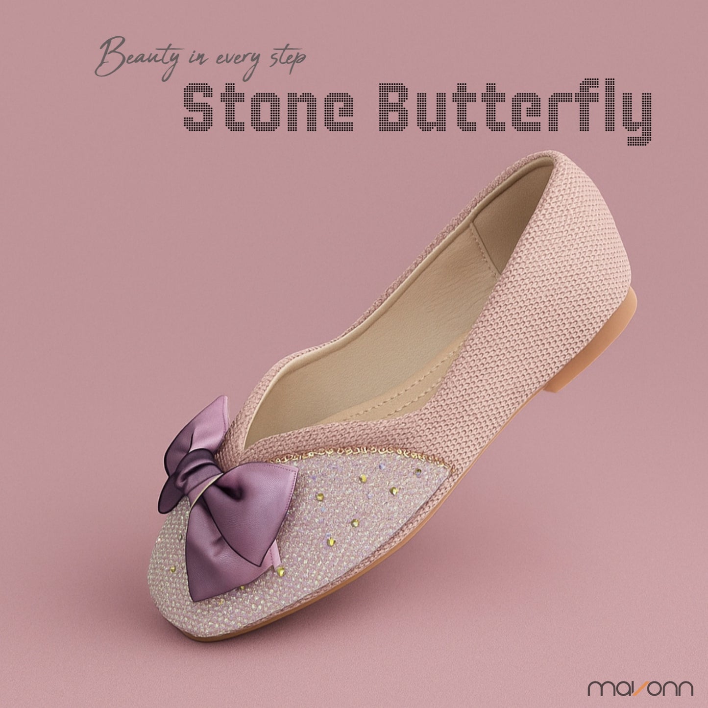 Mavonn Stone Butterfly Flats