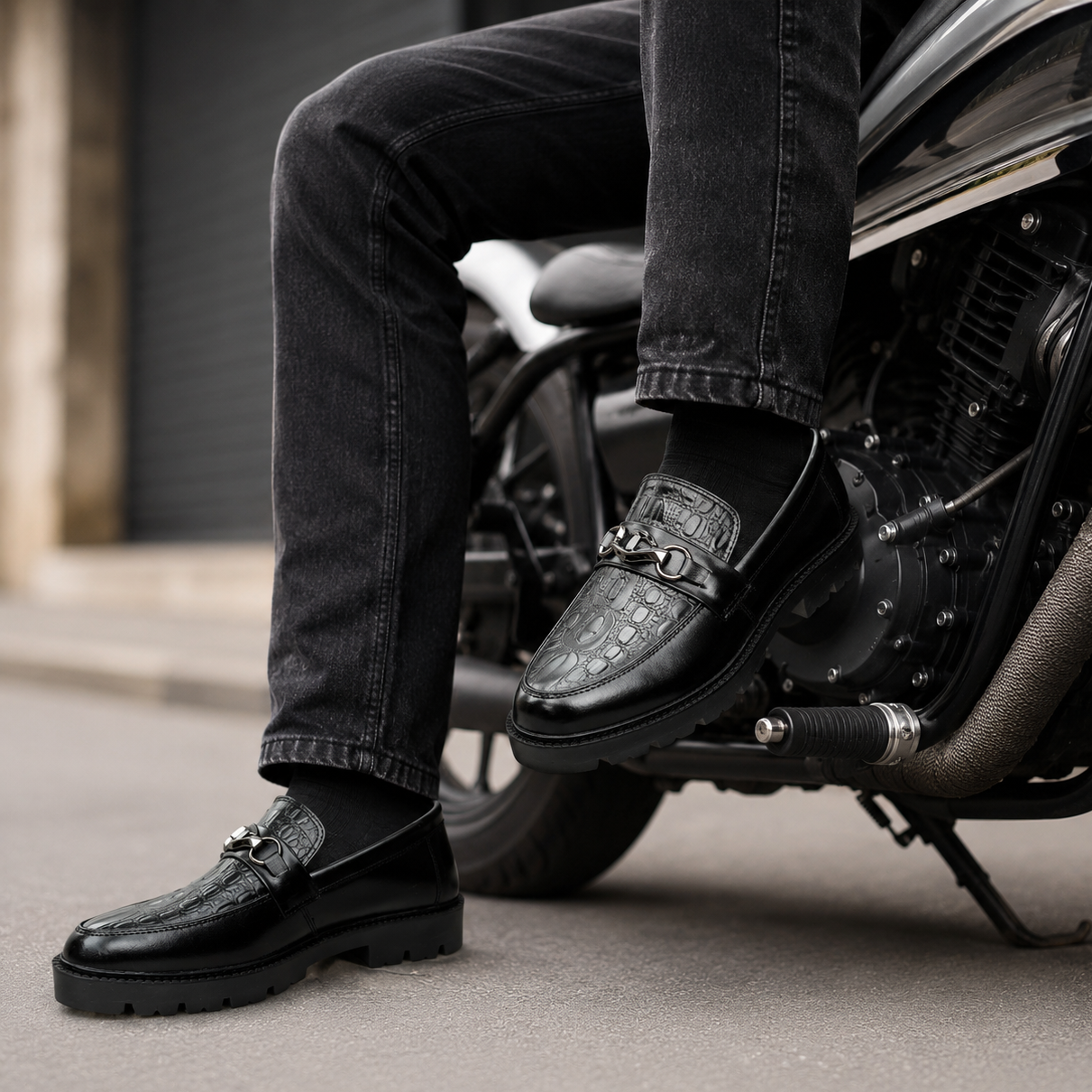 👞 Mavonn Prestige Chunky Leather Loafer
